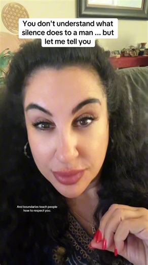 Nadia | Silence isn’t punishment — it’s a boundary. When you stop explaining, space creates clarity and respect. Save this for when you need the... | Instagram