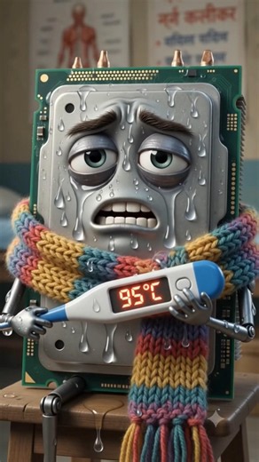 💀 CPU Goes to the Doctor at 95°C 😂 | Every Gamer Can Relate