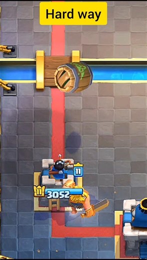 Best way to counter Goblin barrel #clashroyale #shorts