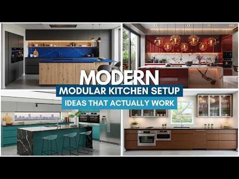 Modern Modular Kitchen Setup Ideas That Actually Work | Fixing Expert