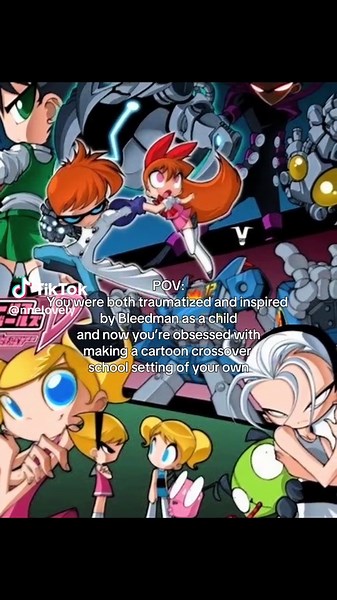 Creating a Cartoon Crossover School: Art Project Unveiled