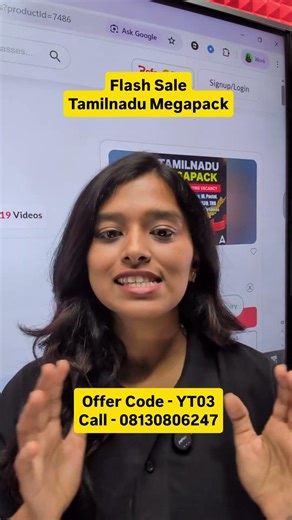 Rs. 2300 per year for Tamilnadu Megapack on Flash Sale | Offer Code - YT03