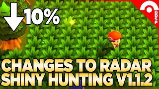 Changes to PokeRadar Shiny Hunting Rates in V1.1.2 | Pokemon Brilliant Diamond & Shining Pearl