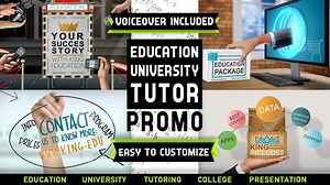 Videohive Education University Tutor Promo - 36670873 AEdownload.com