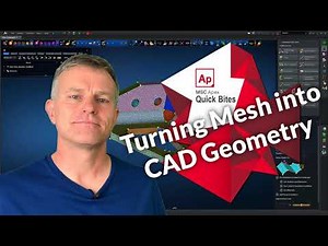 Evotech CAE | MSC Apex 'Quick Bites' | Turn Mesh into CAD Geometry