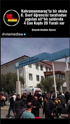 SON DAKİKA‼️ Kahramanmaraş’ta 8. Sınıf öğrencisi tarafından yapılan saldırı oldu #shorts #sondakika