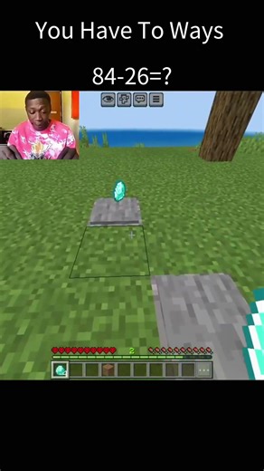 9000 IQ vs -90 IQ #minecraft #shorts