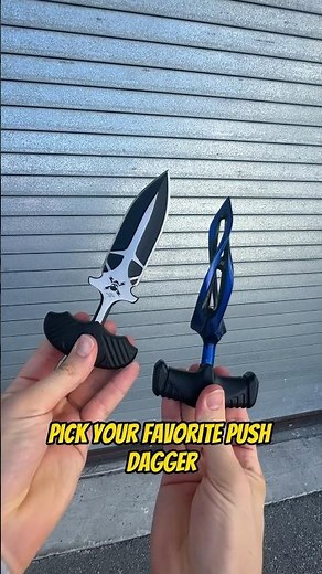 Pick Your Favorite Push Dagger! #shorts