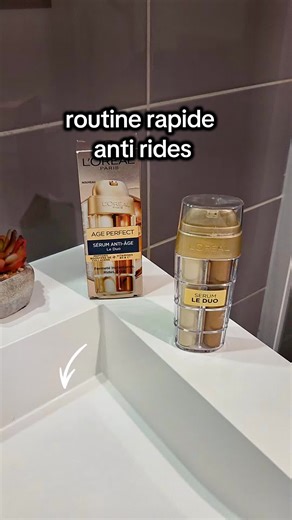 routine rapide et facile a suivre pour une peau plus ferme et lumineuse #routine #skincare #serum #collagene #loreal