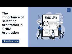 The Importance of Selecting Arbitrators in FINRA Arbitration