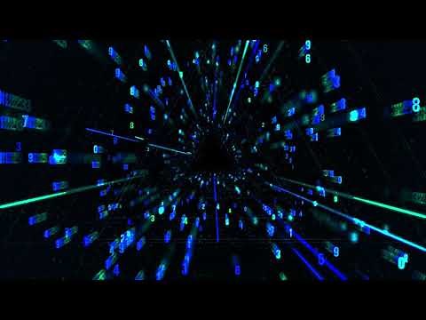 4k Cyberspace Digital data - Free Stock Footage, Copyright Free, Video Background Loop 20-sec