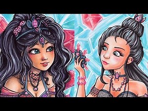 Jewel Sisters - Copic Marker Illustration [Sakuems Collaboration]