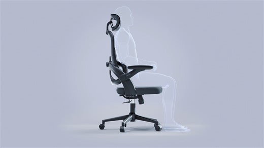 Recline in comfort when you need to take a short break between your tasks, as Sihoo M102C chair offers a max 130-degree recline while keeping your lower back supported with lumbar support. #SihooM102C #Sihoooffice #ErgonomicSolutions #ProductivityHacks | SIHOO
