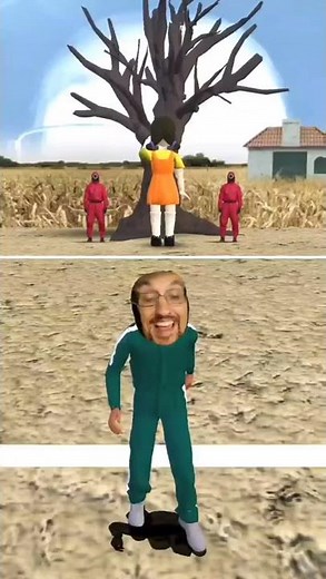 Don't Blink Squid Games Challenge (FGTeeV Shorts)