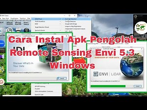 Cara Instal Software Envi versi 5.3 Windows 10 64 bit