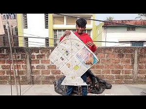 World's biggest kite || how to make biggest kite in home learning