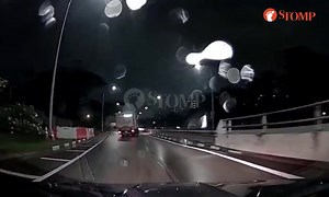 Stomper Bella: “This wobbly giggly lorry was going so fast that it nearly toppled. Video taken on July 26, at 1.25am.” 🚛
