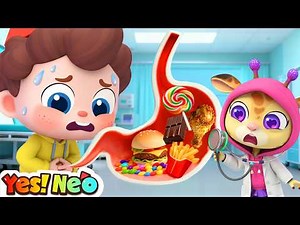 🔴LIVE | Learn to Choose Healthy Food | Good Habits Song | Nursery Rhymes & Kids Songs | Yes! Neo