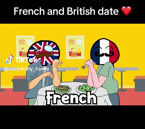 Charming French and British Date: A Humorous Journey