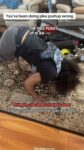 Proper Pike Pushup Form