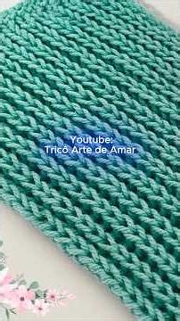 HAVE YOU MADE YOUR FIRST SCARF USING THE BRIOCHE STITCH YET? #knittingisanart #knitting #knitting