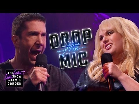 James Corden vs David Schwimmer | Drop the Mic