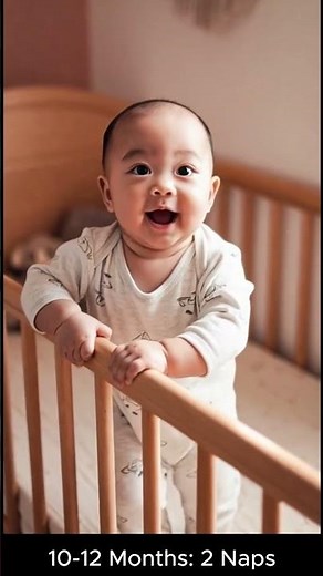 Baby Nap Guide by Age 👶💤 (0–12 Months Made Simple!) #short