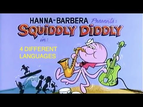 Squiddly Diddly in Four Different Languages