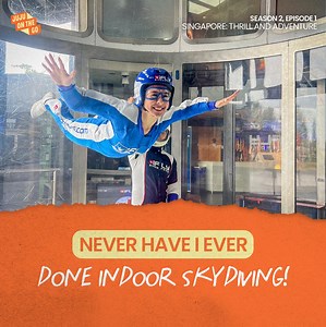"I'M READY TO FLY!" Julia tries Indoor Skydiving in iFly Singapore! Watch the full episode on her YouTube Channel! WATCH HERE: https://youtu.be/1EM6qW7MiYM #jujuonthego | Julia Barretto