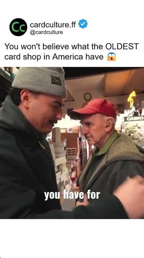 How one shop survived the entire evolution of card collecting #nostalgia #cardlife