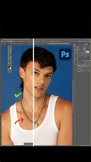Photoshop 2025 Tips: Perfectly Blend Layers in Just Seconds! #thegraphicboost