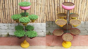 DIY vegetable garden,See them all here: https://youtu.be/aB55YIwopXQ | DIY Balcony Garden