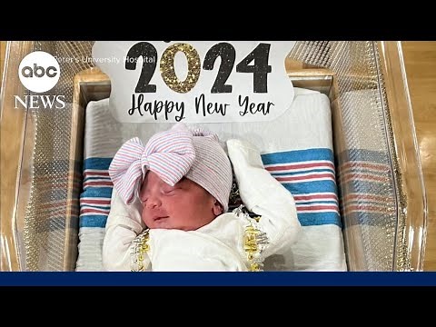 First baby born in 2024