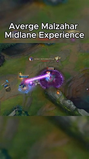 Average Malzahar Game #leagueoflegends #shorts