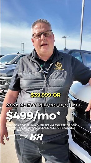 Upgrade to the 2026 Chevy Silverado