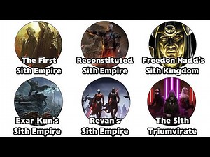 Every Sith Empire In Star Wars History Explained | Part 1