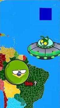 “Alien Balls Arrive on Earth 🌍👽 | Countryballs”