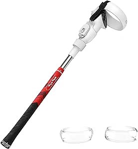 Golf Club for Oculus Quest 2 Accessories, Golf Club Handle Attachment Compatible with Meta Quest 2 Left and Right Controller