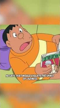 Nobita nearly starved to death today. #Anime #fyp #doraemon