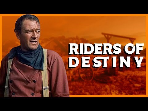 Riders of Destiny - Western full lenght colorized movie - John Wayne (1933)