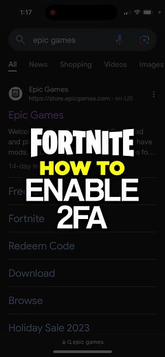 How to Enable 2FA in Fortnite: Step-by-Step Guide 2024