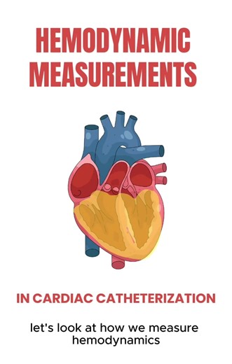 Hemodynamic measurements evaluate blood circulation, heart function, and tissue perfusion, crucial for managing critical care or cardiac patients. These involve monitoring blood pressure, cardiac output, and heart pressures via noninvasive (cuff, echocardiogram) or invasive (catheters) methods. Key parameters include blood pressure, cardiac output/index, and vascular resistance#cardiologist #cathlabtech #doctorsoftiktok #angioplasty @Everyone