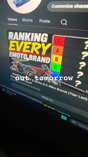 NEW VIDEO OUT TOMMOROW MORNING. Ranking every ebike Emoto brand, which is best?