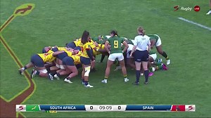 Talk about domination! That Springbok Women scrum just kept moving forward and how good was Aseze Hele in her carries. | SuperSport Rugby