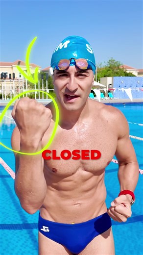 Your hands don’t actually pull you forward in swimming. The best swimmers use their entire arm to pull more water and glide through the water without expanding a lot of energy. Efficiency is the name of the game and the FIST drill is a great way to engage your entire body and maximize your pulling potential.