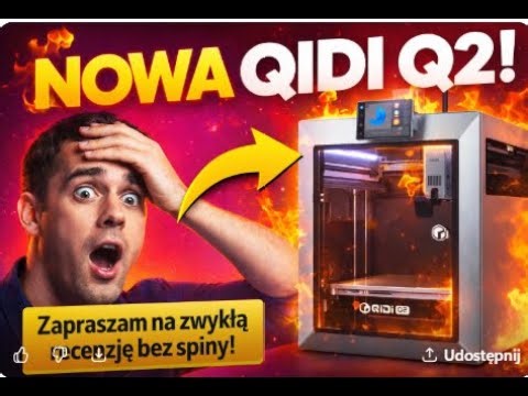 #qidi Q2: QIDI Q2 Kolejna drukarka :) Recenzja po 24H użytkowania Zapraszam!!