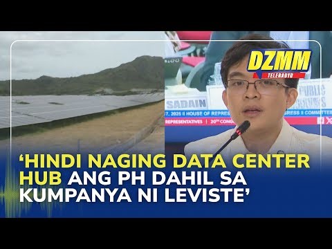 Leviste's failed renewable energy capacity hindered PH data center hub push | (24 January 2026)