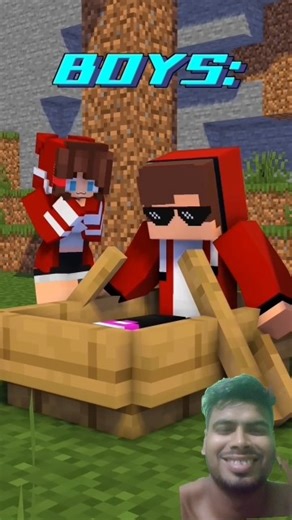 Girl MLG vs Boy MLG - MAIZEN Minecraft Animation #shorts #minecraft #animation #minecraftmemes