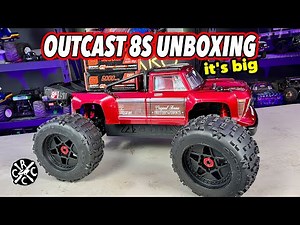 ARRMA Outcast 8s Unboxing - It's Big