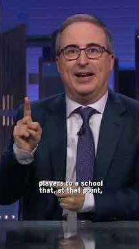 New College & Enrollment #lastweektonight